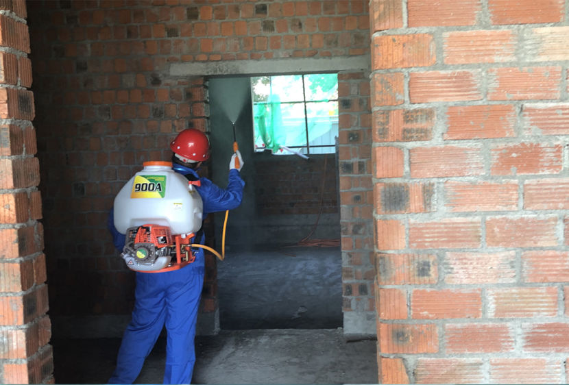 新建房屋室内白蚁预防