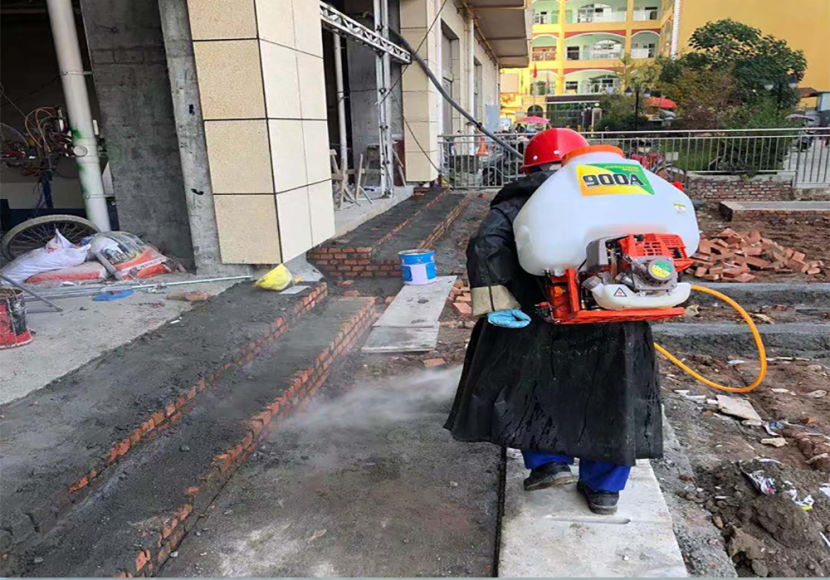 新建房屋散水白蚁预防